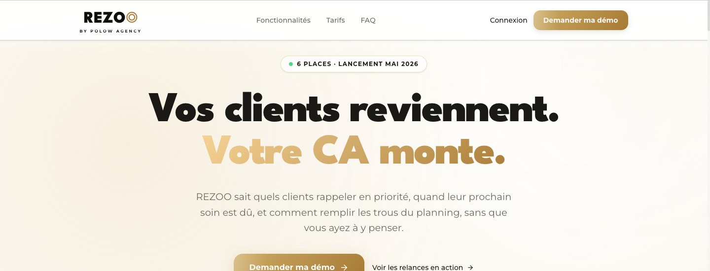 rezoo.io - Vos clients reviennent